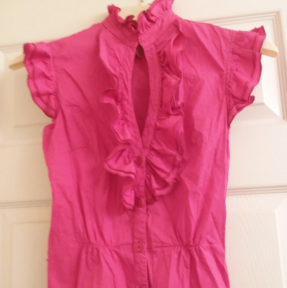 Ruffled shirt